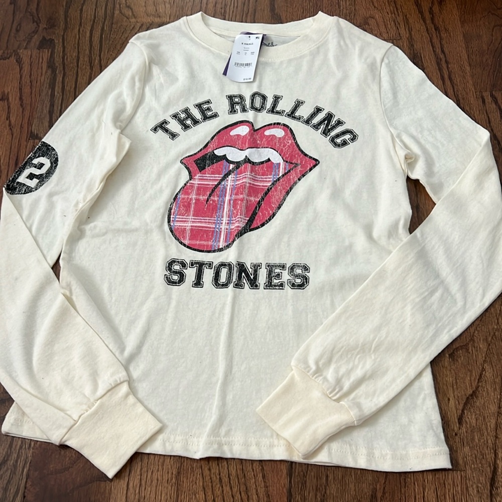 Rolling Stones Long Sleeve Tee NWT